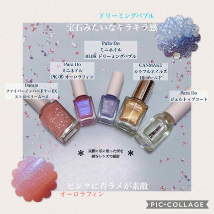 カラフルネイルズ/キャンメイク/マニキュアを使ったクチコミ(2枚目)