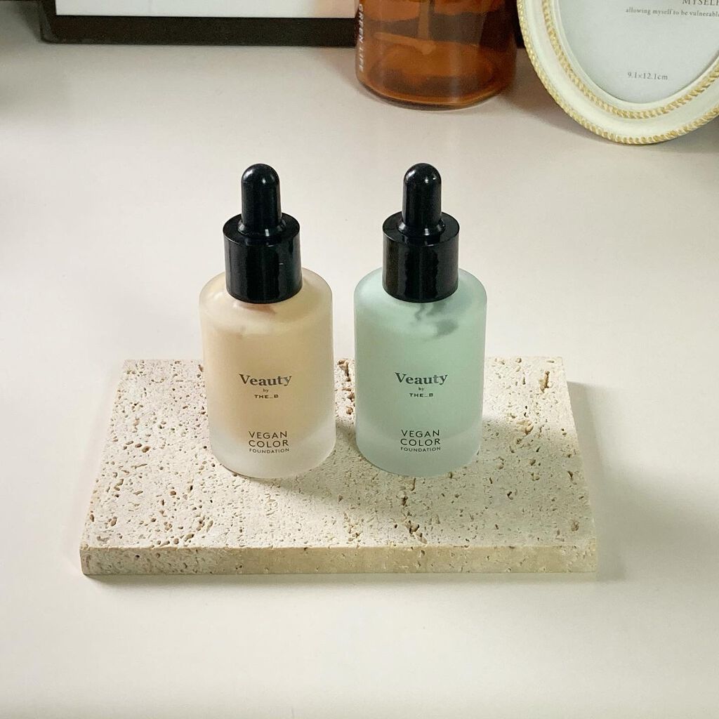 ヴィーガン カラーファンデーション/Veauty by THE_B/リキッドファンデーションを使ったクチコミ(1枚目)
