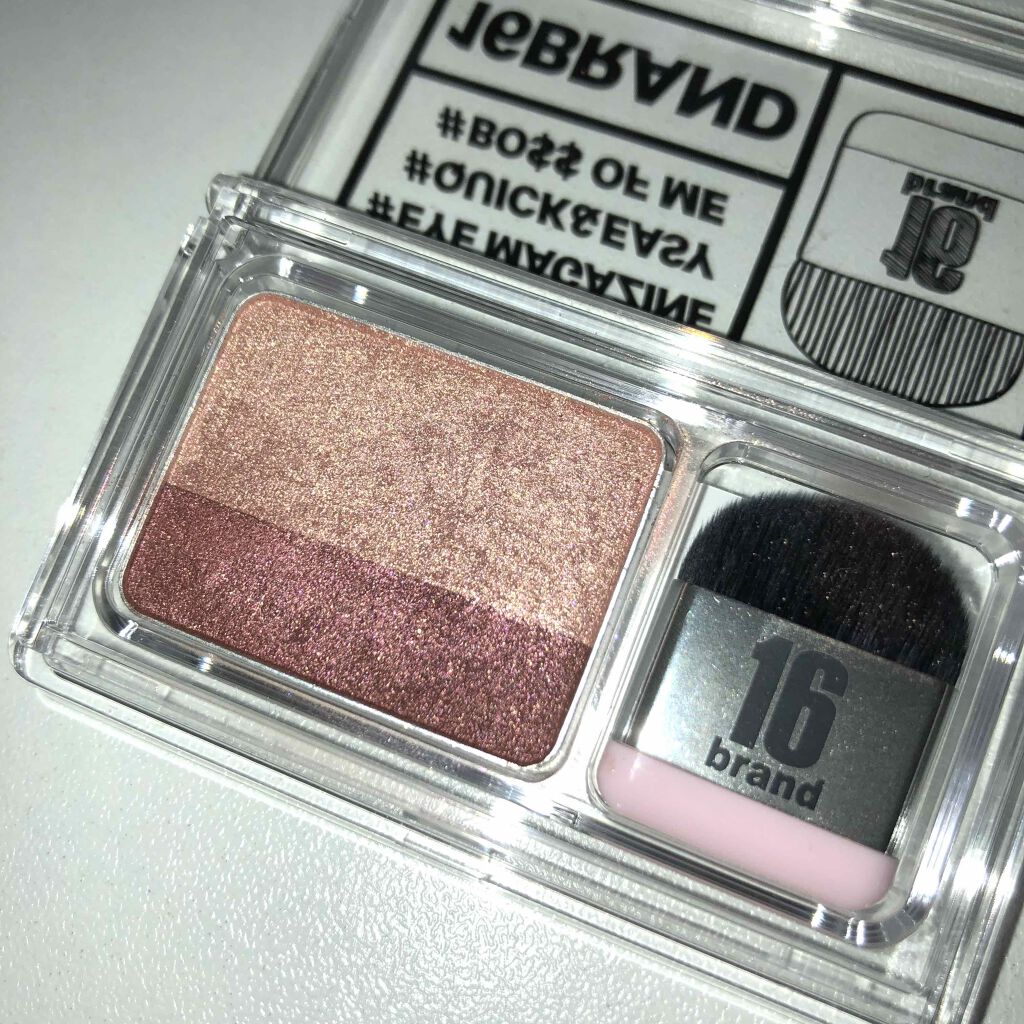 16 EYE MAGAZINE/16BRAND/アイシャドウパレットを使ったクチコミ(2枚目)