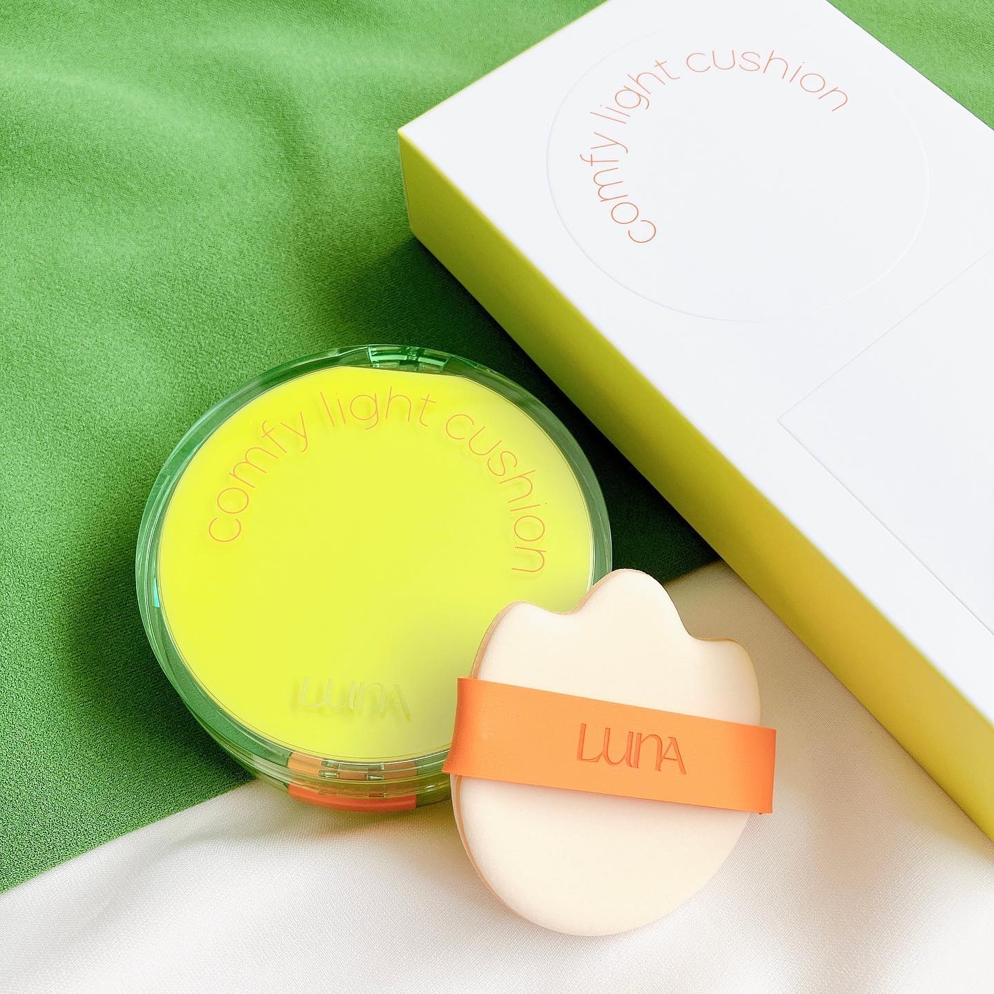 コンフィーライトクッション/LUNA/クッションファンデーションを使ったクチコミ（1枚目）