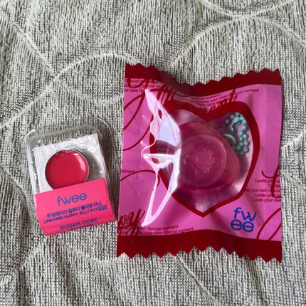 フィー リップアンドチーク グローイジェリーポット/fwee/リップグロスを使ったクチコミ(4枚目)