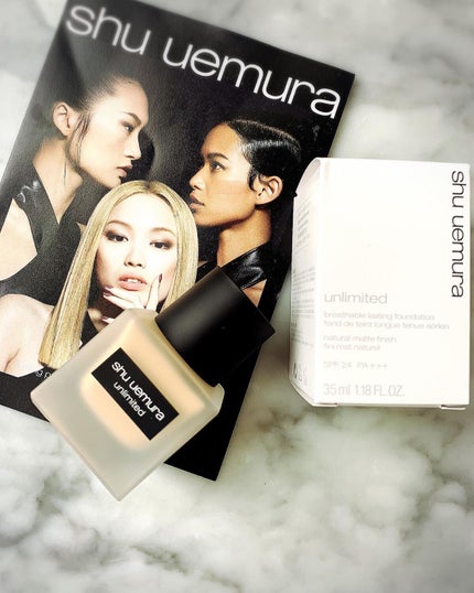(旧)アンリミテッド ラスティング フルイド/shu uemura/リキッドファンデーションを使ったクチコミ(1枚目)