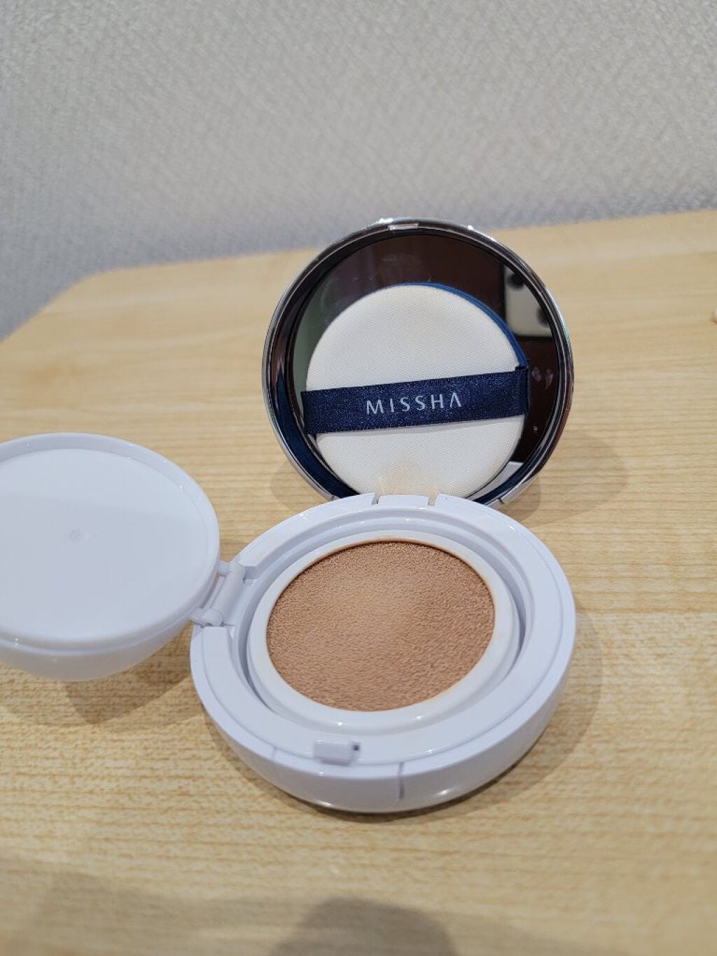 M クッションファンデーション(マット)/MISSHA/クッションファンデーションを使ったクチコミ(1枚目)