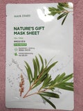 NATURE'S GIFT MASK SHEET TEATREE / MASK DIARY