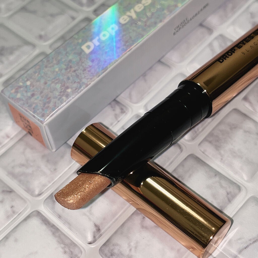 ドロップアイズスティックグリッツ/BLACK ROUGE/スティックアイシャドウを使ったクチコミ(6枚目)