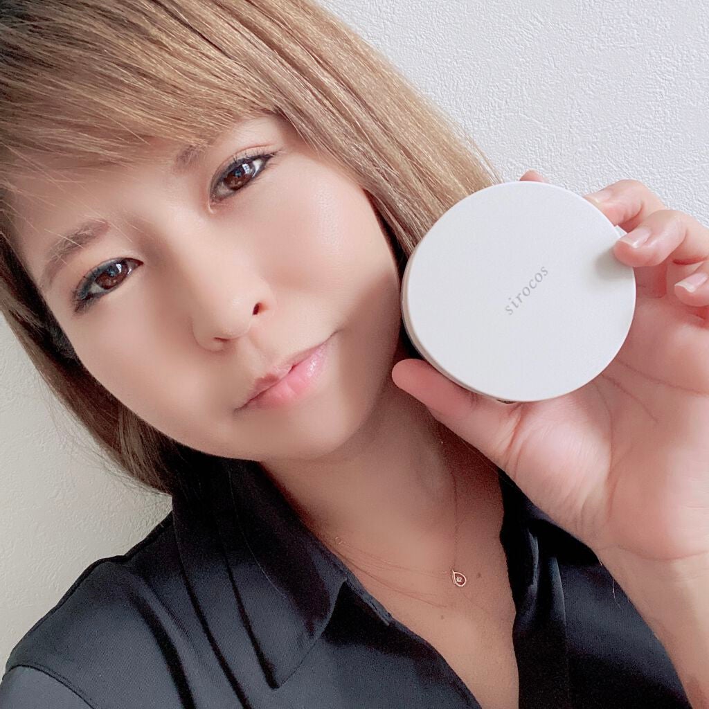 カラーグローファンデーション/sirocos/クリーム・エマルジョンファンデーションを使ったクチコミ(5枚目)