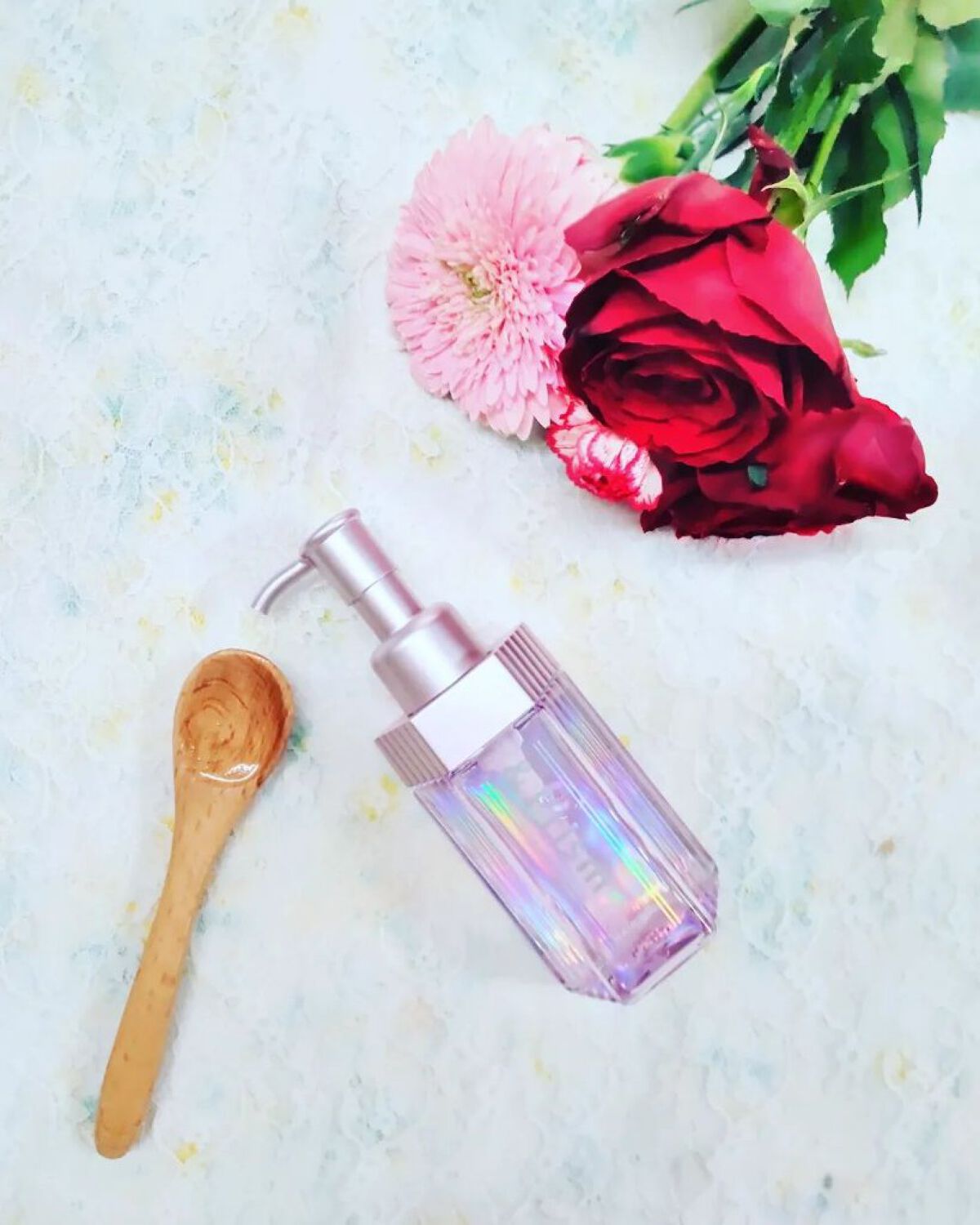 ミラクル シャイン ヘアオイル/&Prism/ヘアオイルを使ったクチコミ（2枚目）