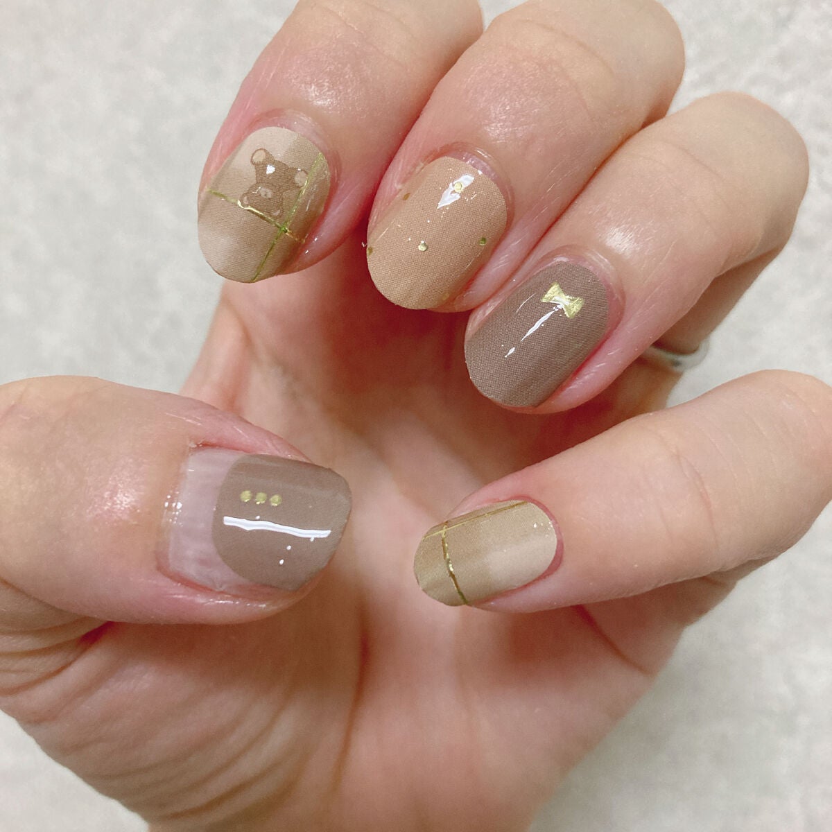 ジェルボリュームトップコート/キャンメイク/ネイルトップコートを使ったクチコミ(4枚目)