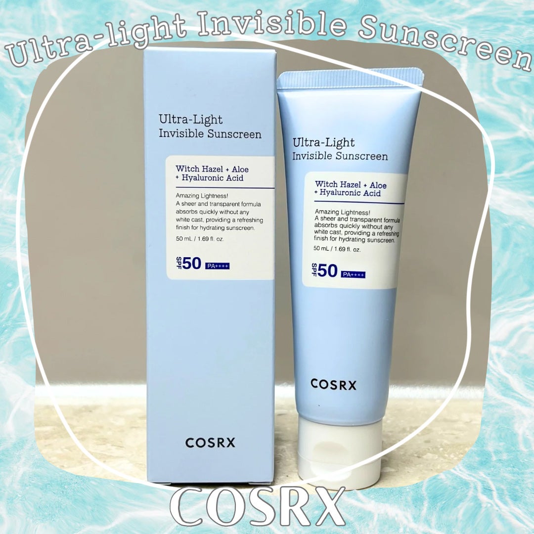 ウルトラライト透明UVクリーム/COSRX/日焼け止めクリームを使ったクチコミ(1枚目)