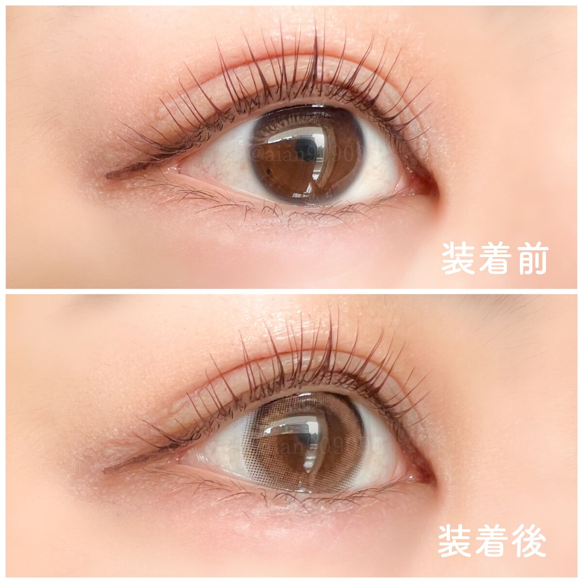 emu. by melange/emu. by melange/カラーコンタクトレンズを使ったクチコミ（3枚目）