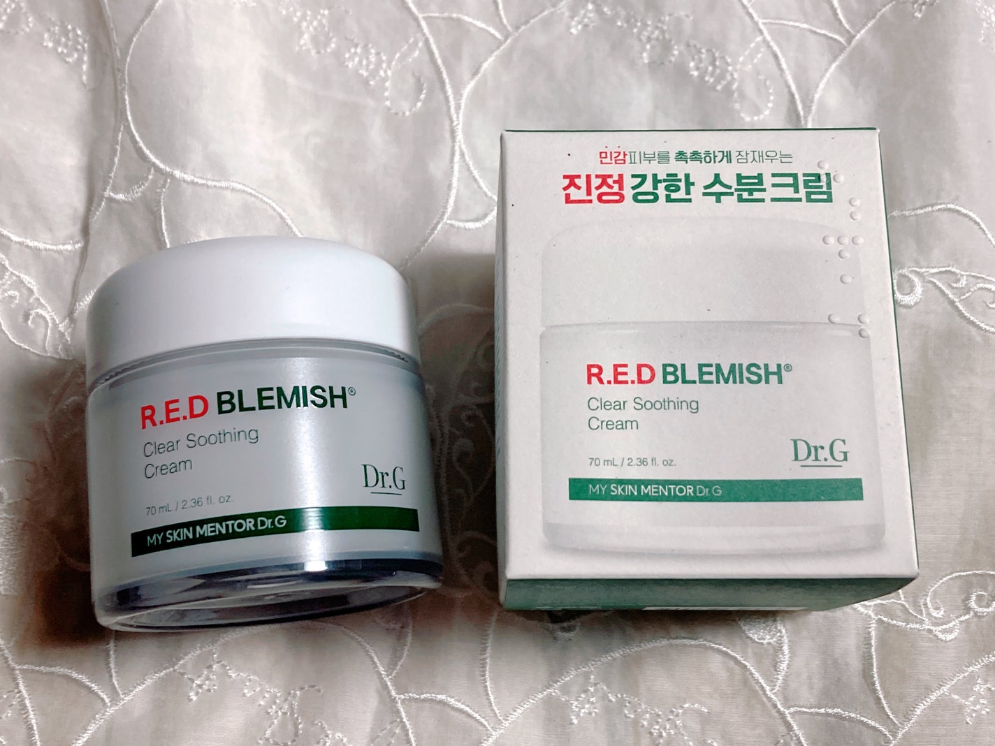 レッドブレミッシュ クリアスージングクリーム/Dr.G/フェイスクリームを使ったクチコミ(1枚目)