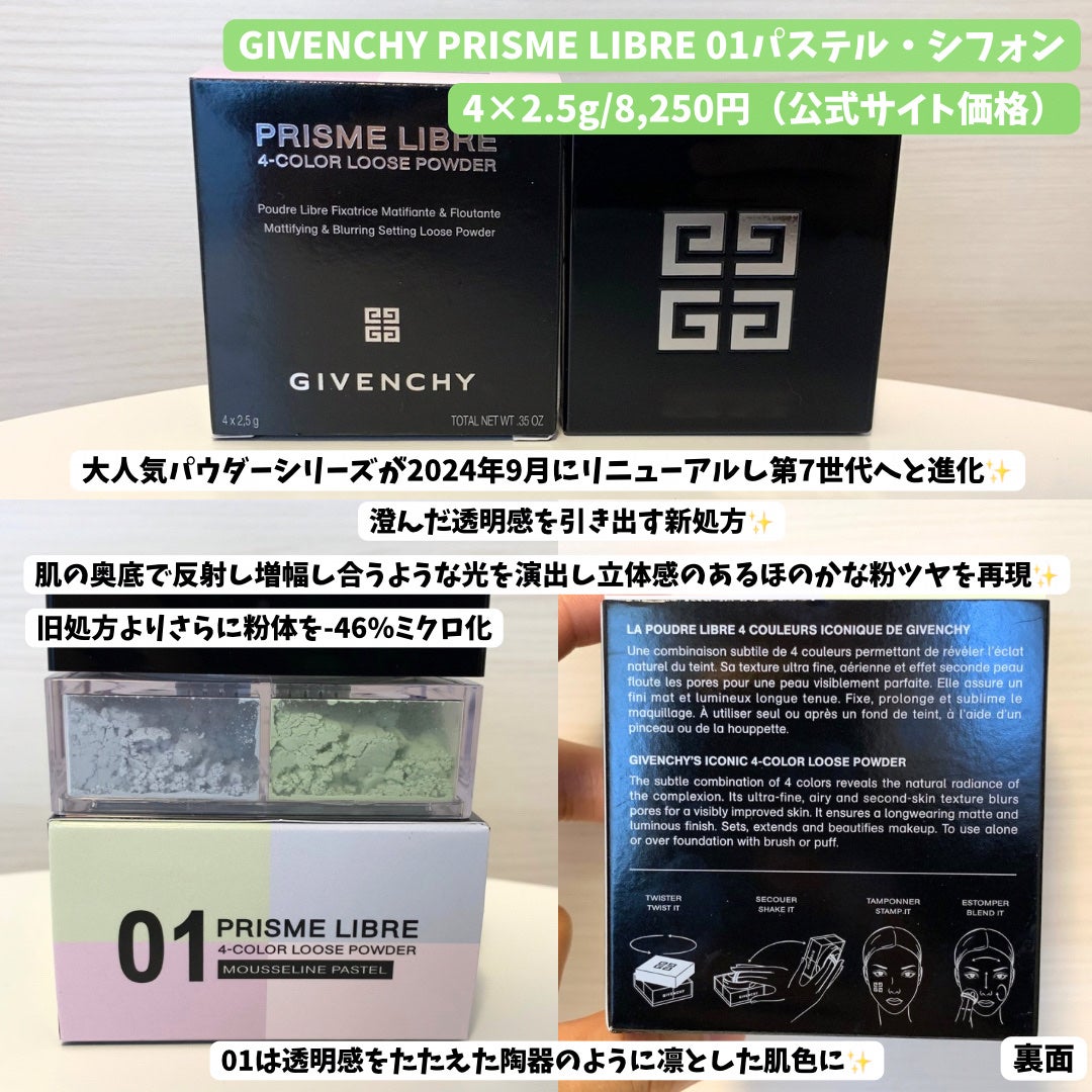 プリズム・リーブル/GIVENCHY/ルースパウダーを使ったクチコミ(2枚目)