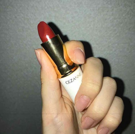 ラスティング リップカラーN/CEZANNE/口紅を使ったクチコミ(2枚目)