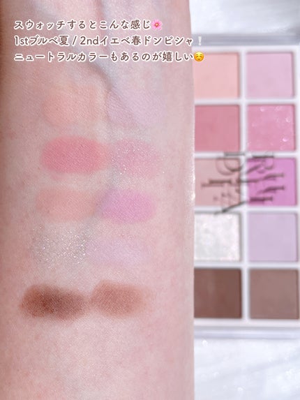 マルチユースシャドウパレット/RULIDIA/アイシャドウパレットを使ったクチコミ(4枚目)