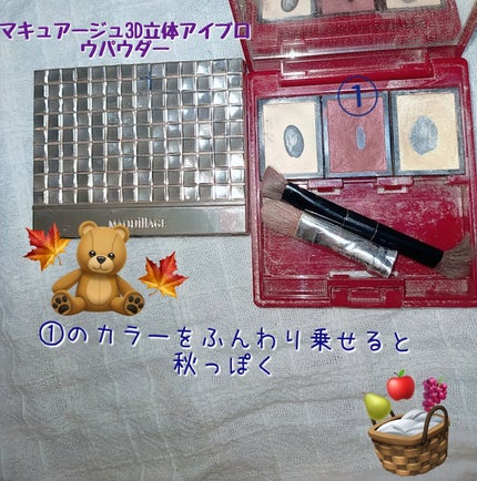 アイブロースタイリング 3D/マキアージュ/パウダーアイブロウを使ったクチコミ(2枚目)