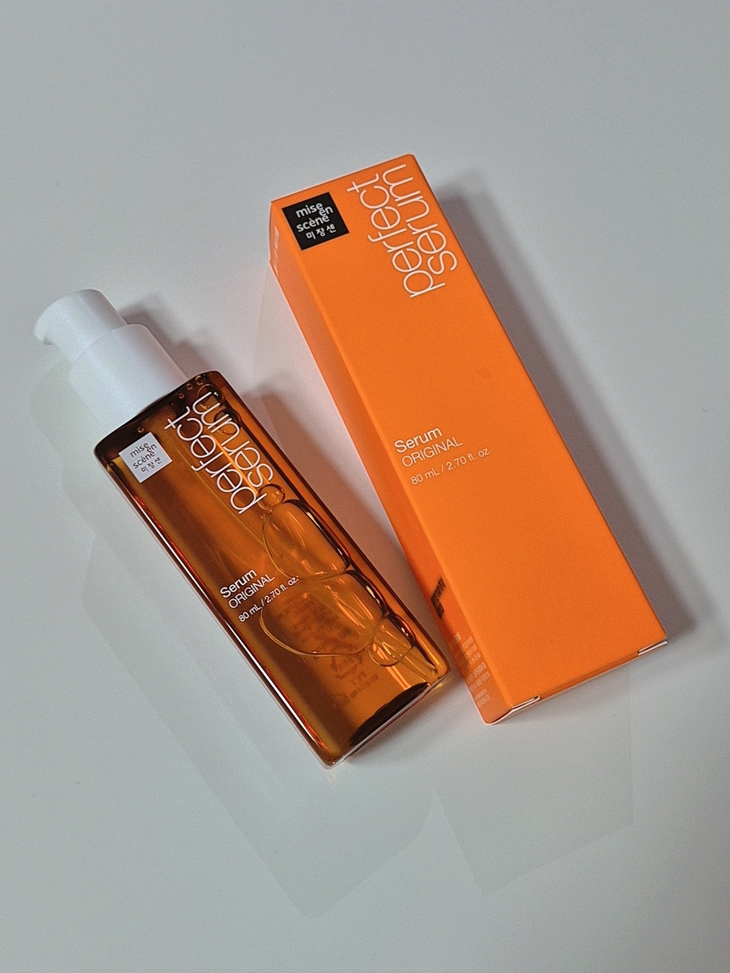  パーフェクトセラム オリジナルセラム/miseenscene/アウトバストリートメントを使ったクチコミ（2枚目）