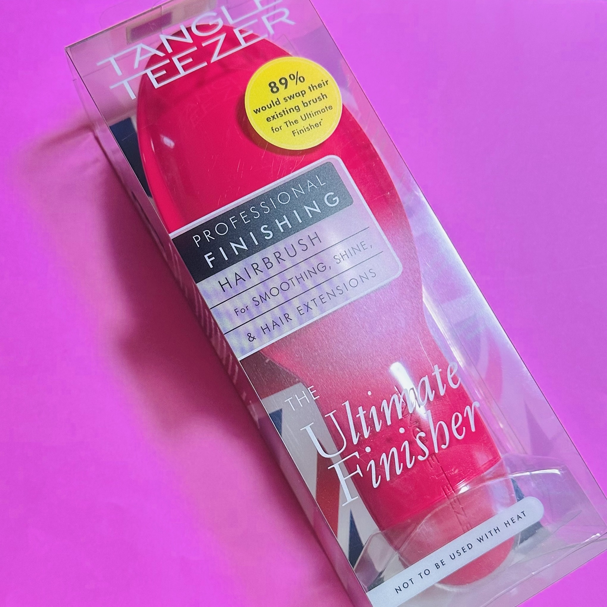 ザ・アルティメットスタイラー ストロベリーピンク/TANGLE TEEZER/ヘアブラシを使ったクチコミ（3枚目）