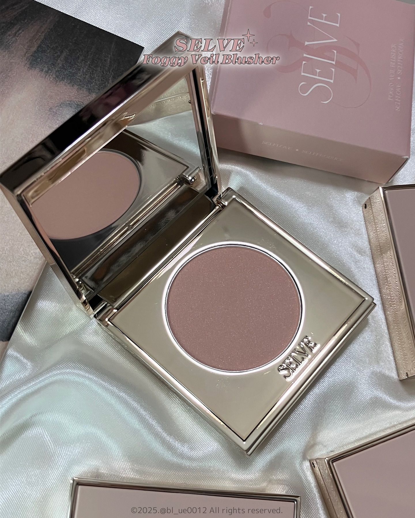 フォギーヴェールブラッシャー/SELVE/パウダーチークを使ったクチコミ（3枚目）