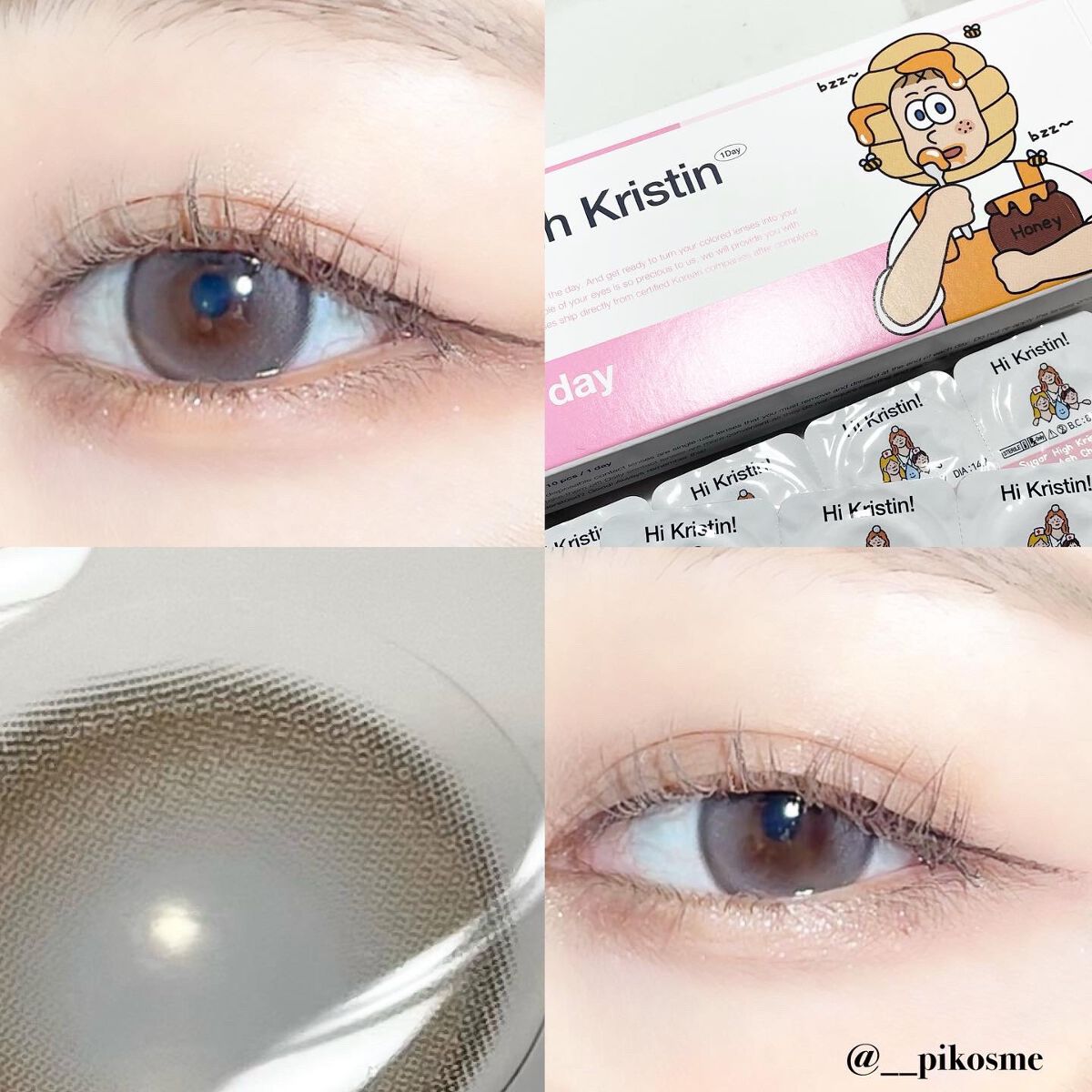 Suger High Kristin/Hapa kristin/カラーコンタクトレンズを使ったクチコミ(4枚目)