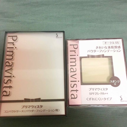 くずれにくい きれいな素肌質感パウダーファンデーション/プリマヴィスタ/パウダーファンデーションを使ったクチコミ(2枚目)