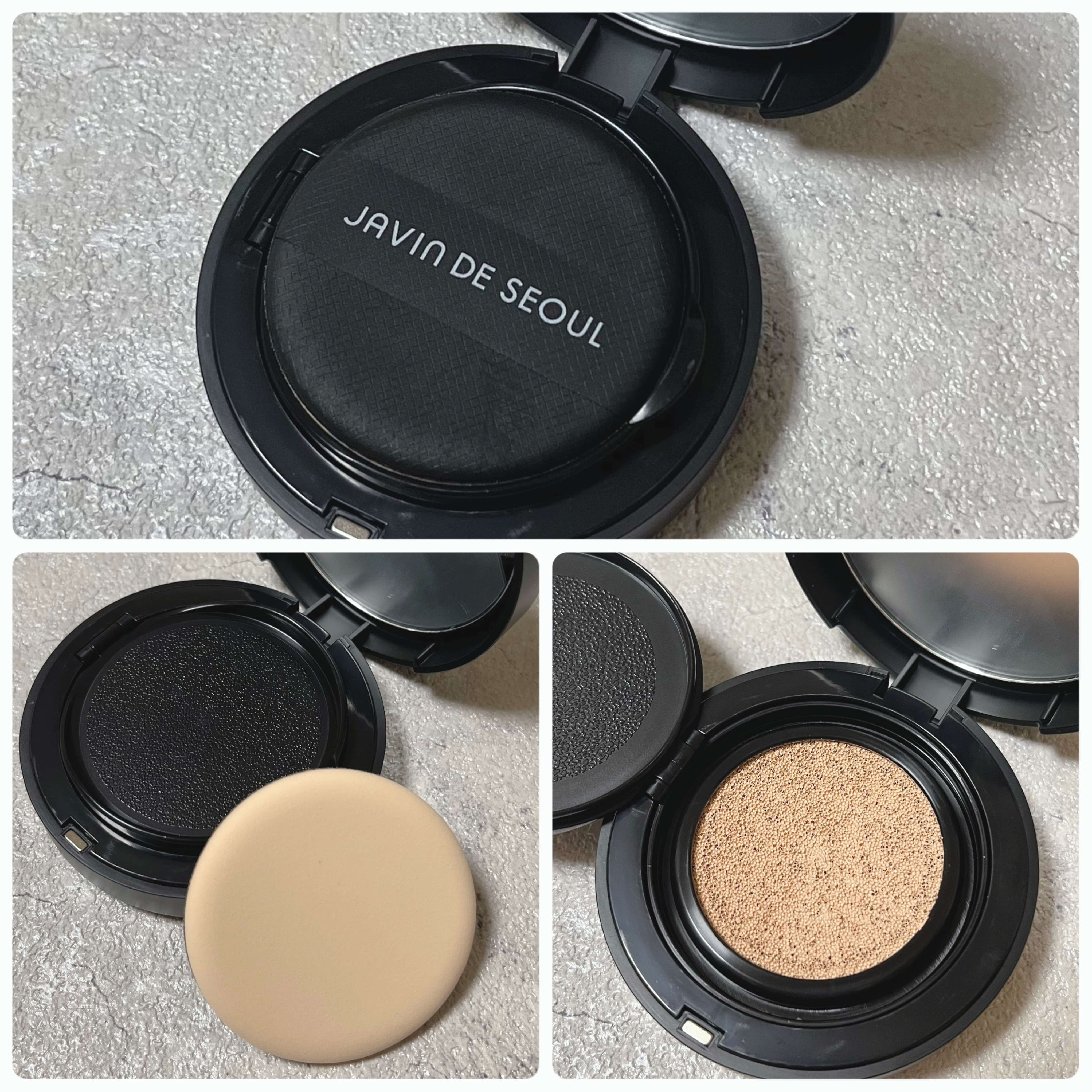 ジャビンドゥソウル ウインクファンデーションパクト/Javin De Seoul/クッションファンデーションを使ったクチコミ（3枚目）
