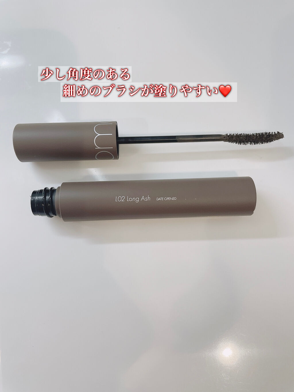 ハンオールフィックスマスカラ/rom&nd/マスカラを使ったクチコミ（2枚目）