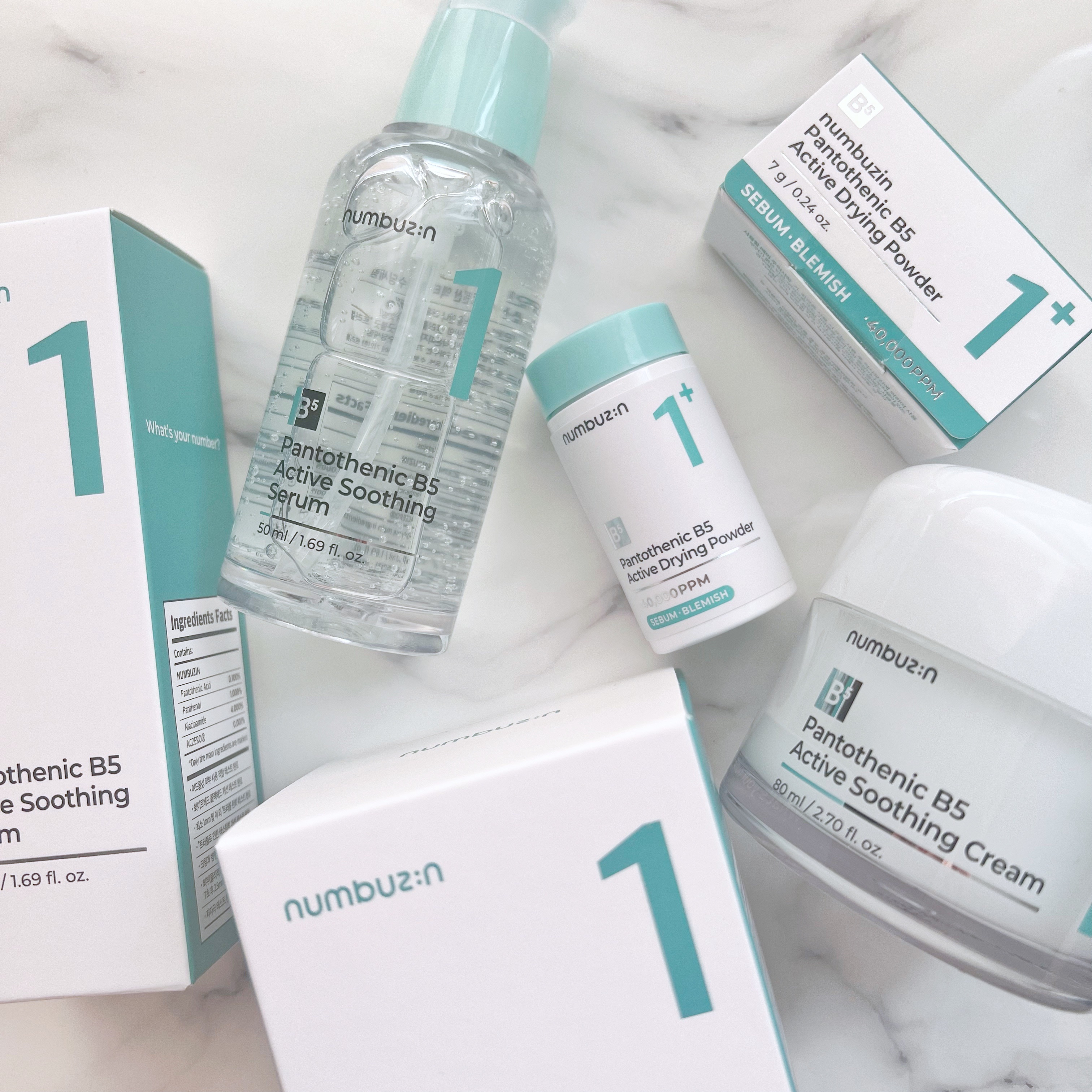 1番 かけるパントテン酸スキンパウダー/numbuzin/その他スキンケアを使ったクチコミ（1枚目）