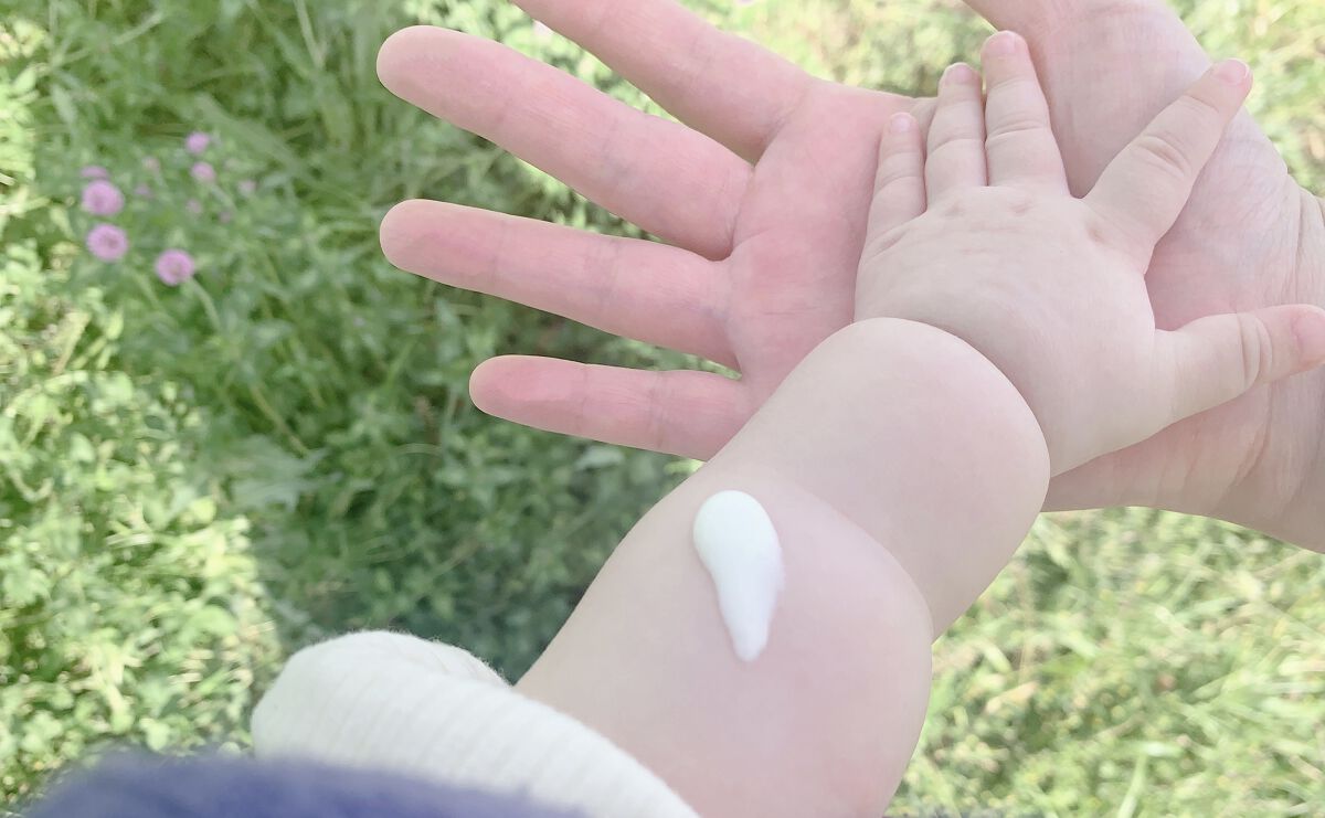 マイルドUV SPF33 PA＋＋＋/＆ Fam/日焼け止めジェルを使ったクチコミ（2枚目）