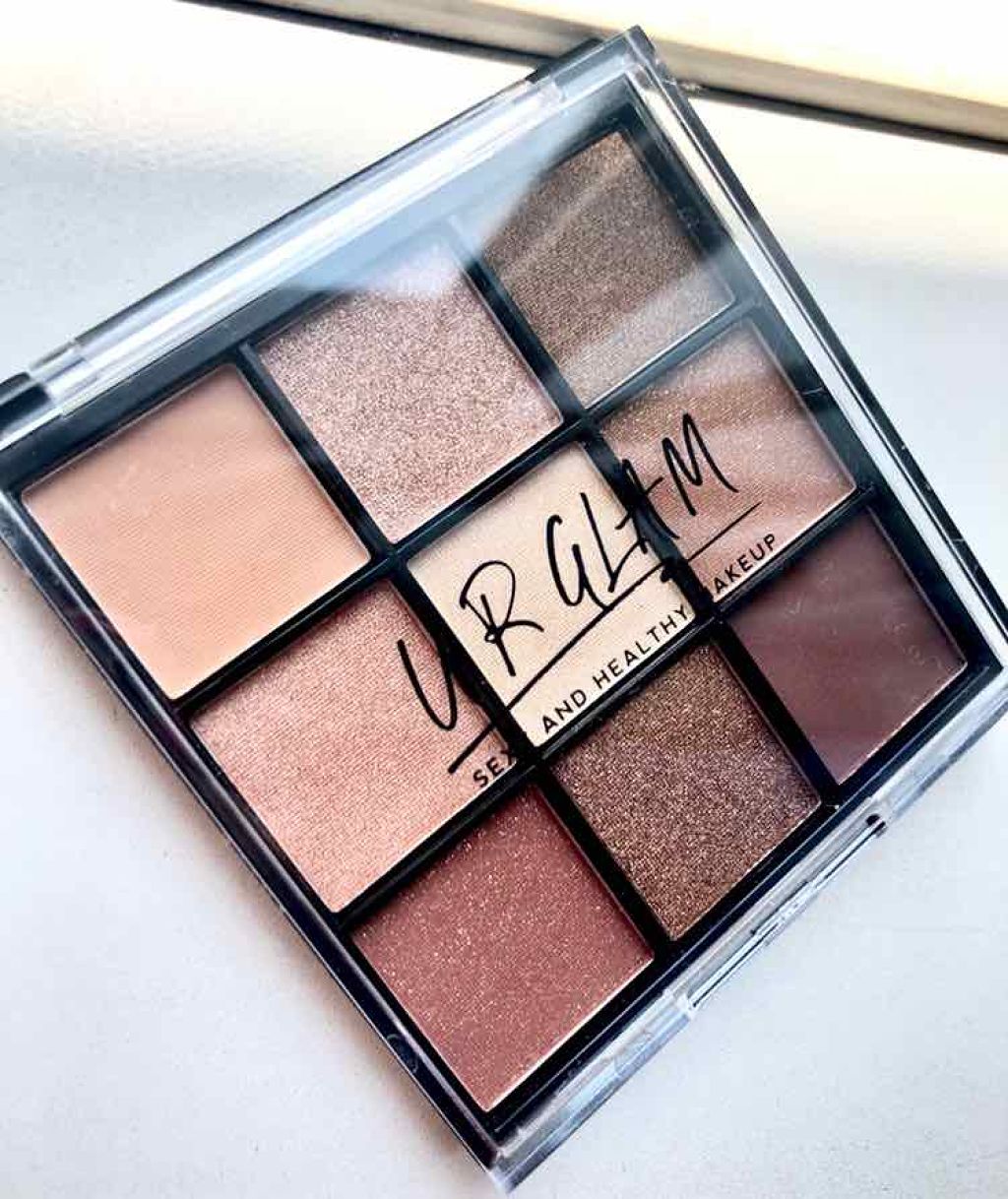 UR GLAM　BLOOMING EYE COLOR PALETTE/U R GLAM/アイシャドウパレットを使ったクチコミ（1枚目）