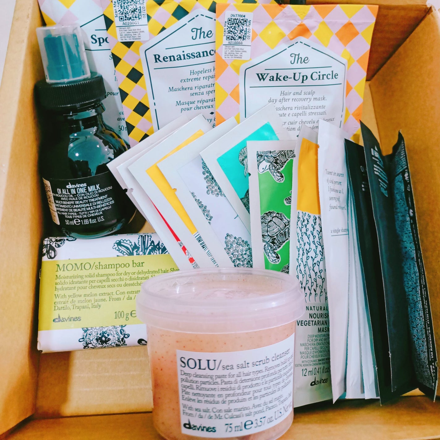 オイ ミルク/ダヴィネス/ヘアミルクを使ったクチコミ(1枚目)