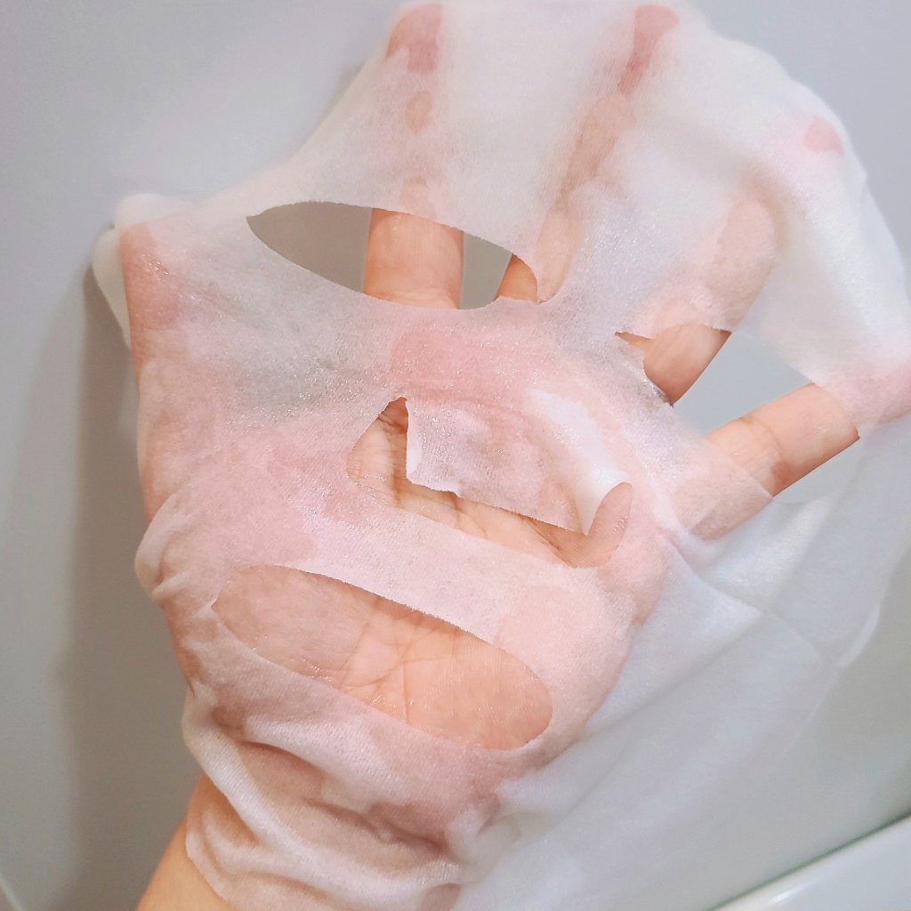 フェイスパック いちごの香り/カミオジャパン/シートマスク・パックを使ったクチコミ（3枚目）