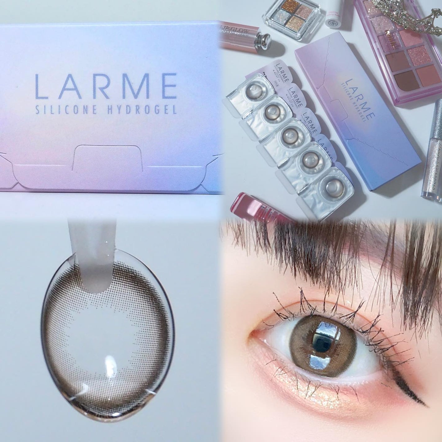 ラルム シリコーンハイドロゲル ダブルモイストUV ワンデー/LARME/カラーコンタクトレンズを使ったクチコミ(10枚目)