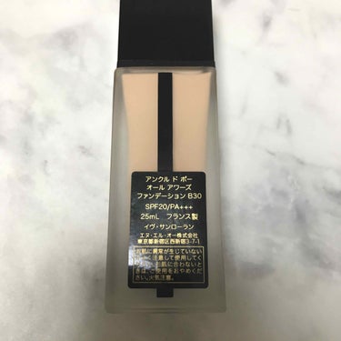 アンクル ド ポー オール アワーズ ファンデーション/YVES SAINT LAURENT BEAUTE/リキッドファンデーションを使ったクチコミ（2枚目）