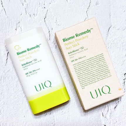バイオームパーフェクトさらさらUVスティック/UIQ/日焼け止めスティックを使ったクチコミ(1枚目)