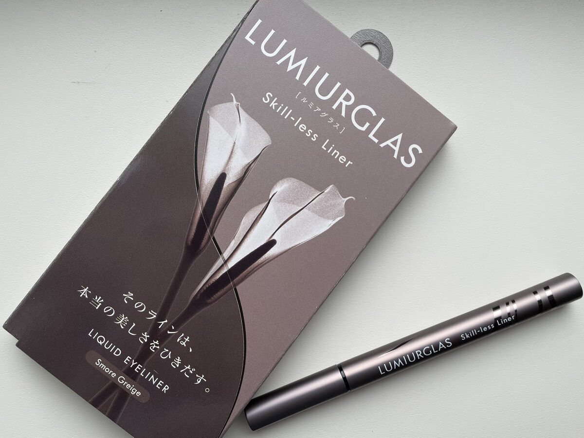 スキルレスライナー/LUMIURGLAS/リキッドアイライナーを使ったクチコミ（1枚目）