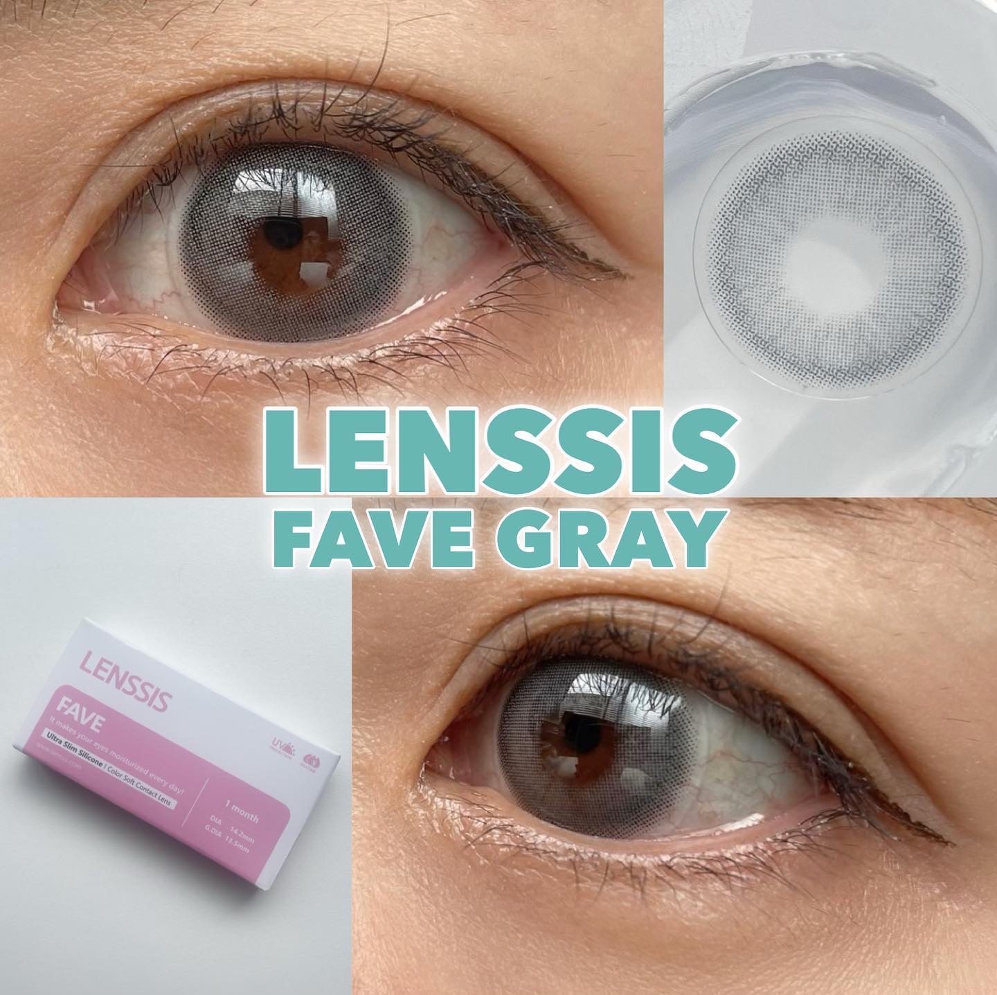 フェイヴ シリーズ/LENSSIS/カラーコンタクトレンズを使ったクチコミ（1枚目）