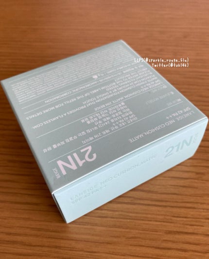 ネオクッション マット/LANEIGE/クッションファンデーションを使ったクチコミ(3枚目)