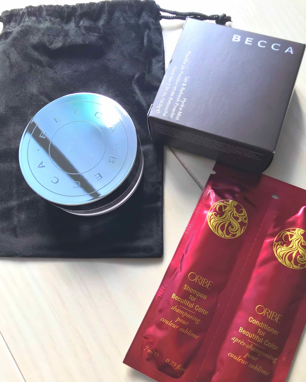 Hydra-Mist Set & Refresh Powder/BECCA/ルースパウダーを使ったクチコミ(1枚目)