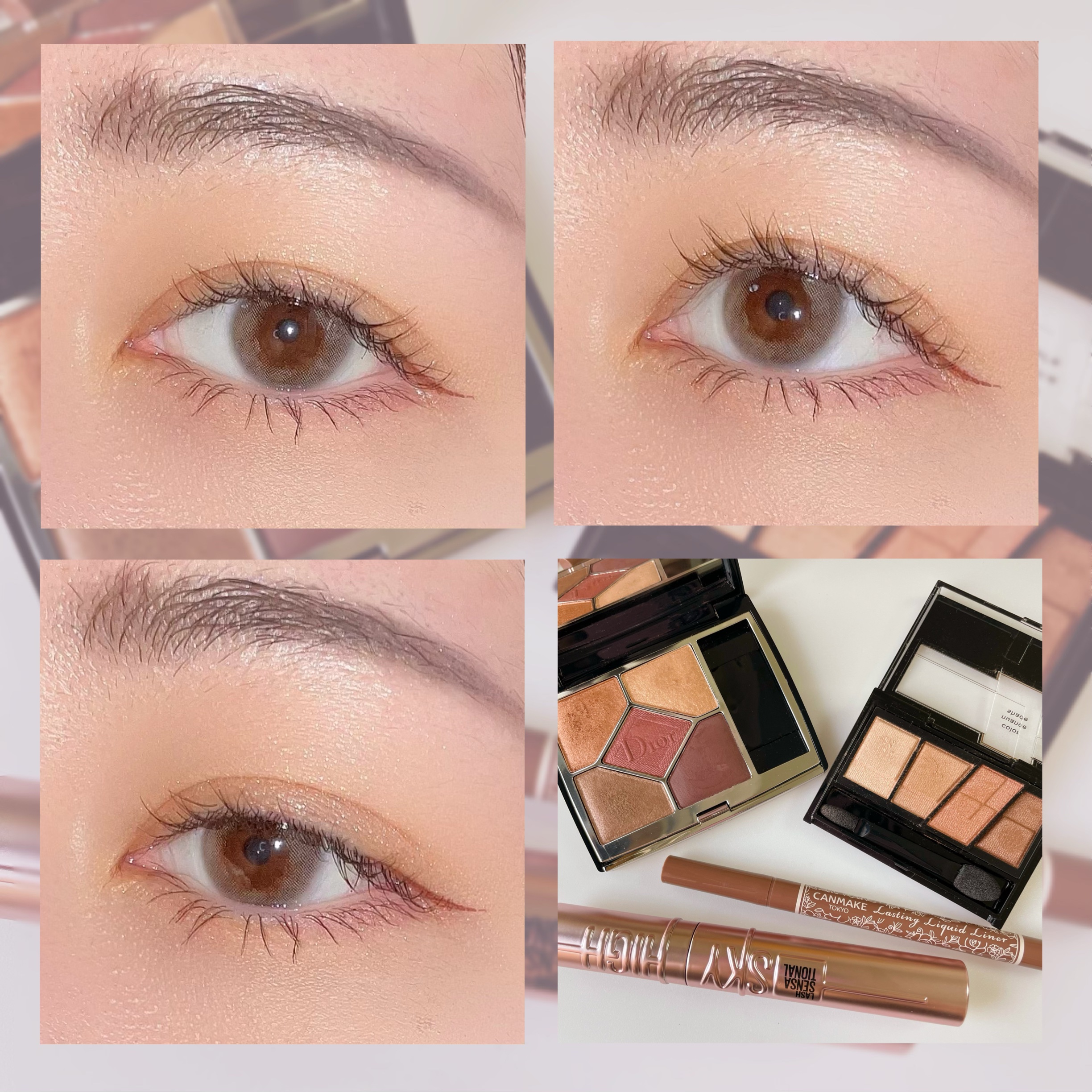 ラスティングリキッドライナー/キャンメイク/リキッドアイライナーを使ったクチコミ（1枚目）