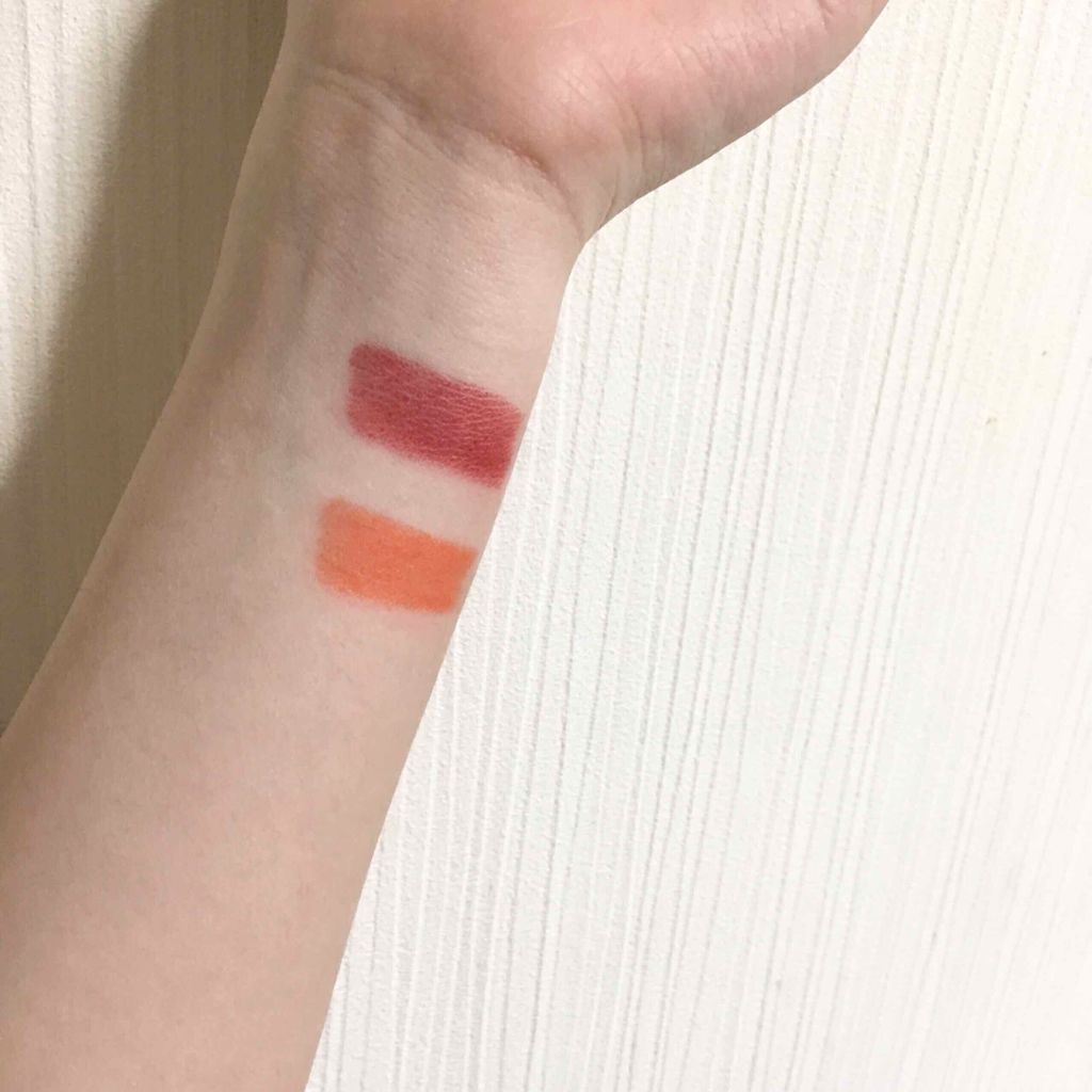 モアート ベルベットリップスティック/MOART/口紅を使ったクチコミ（2枚目）