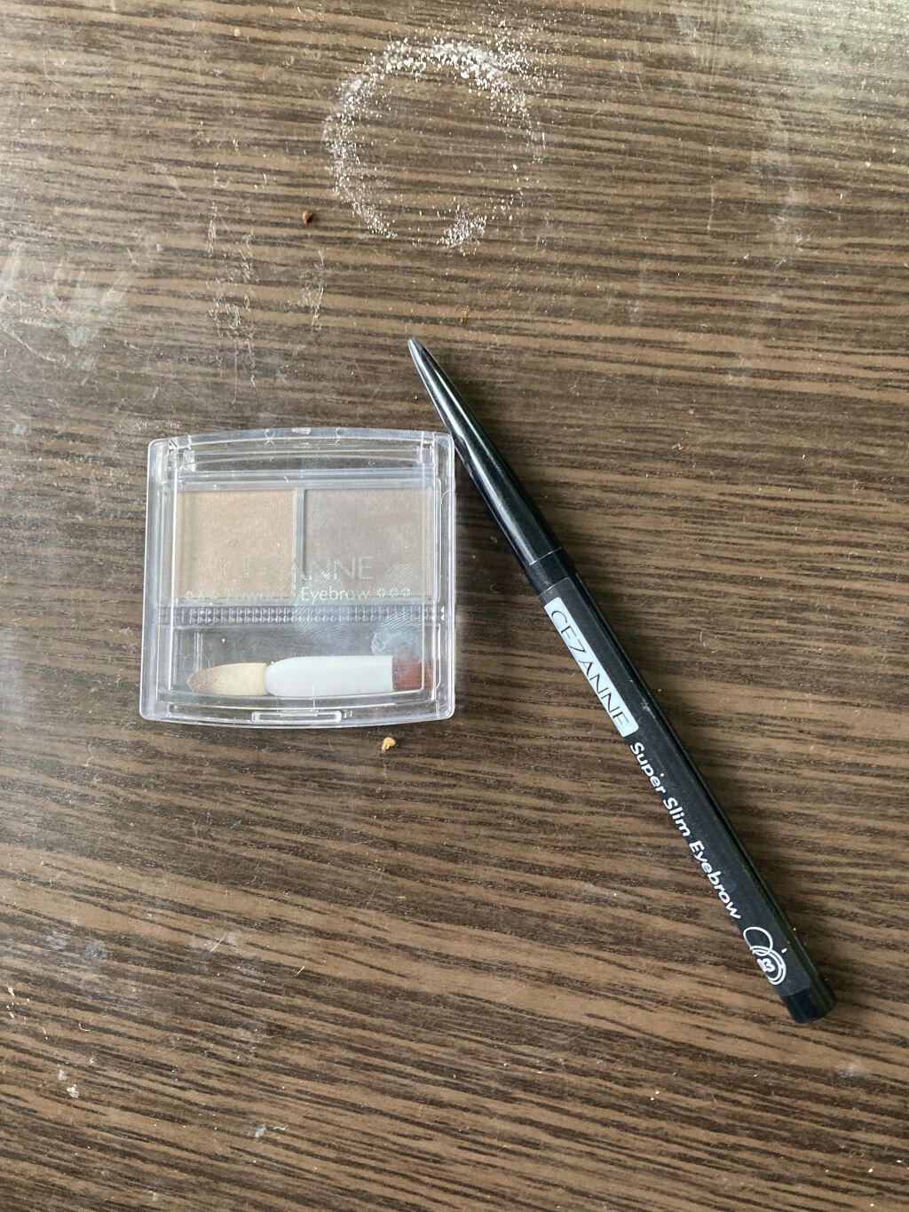 ノーズ＆アイブロウパウダー/CEZANNE/パウダーアイブロウを使ったクチコミ（2枚目）