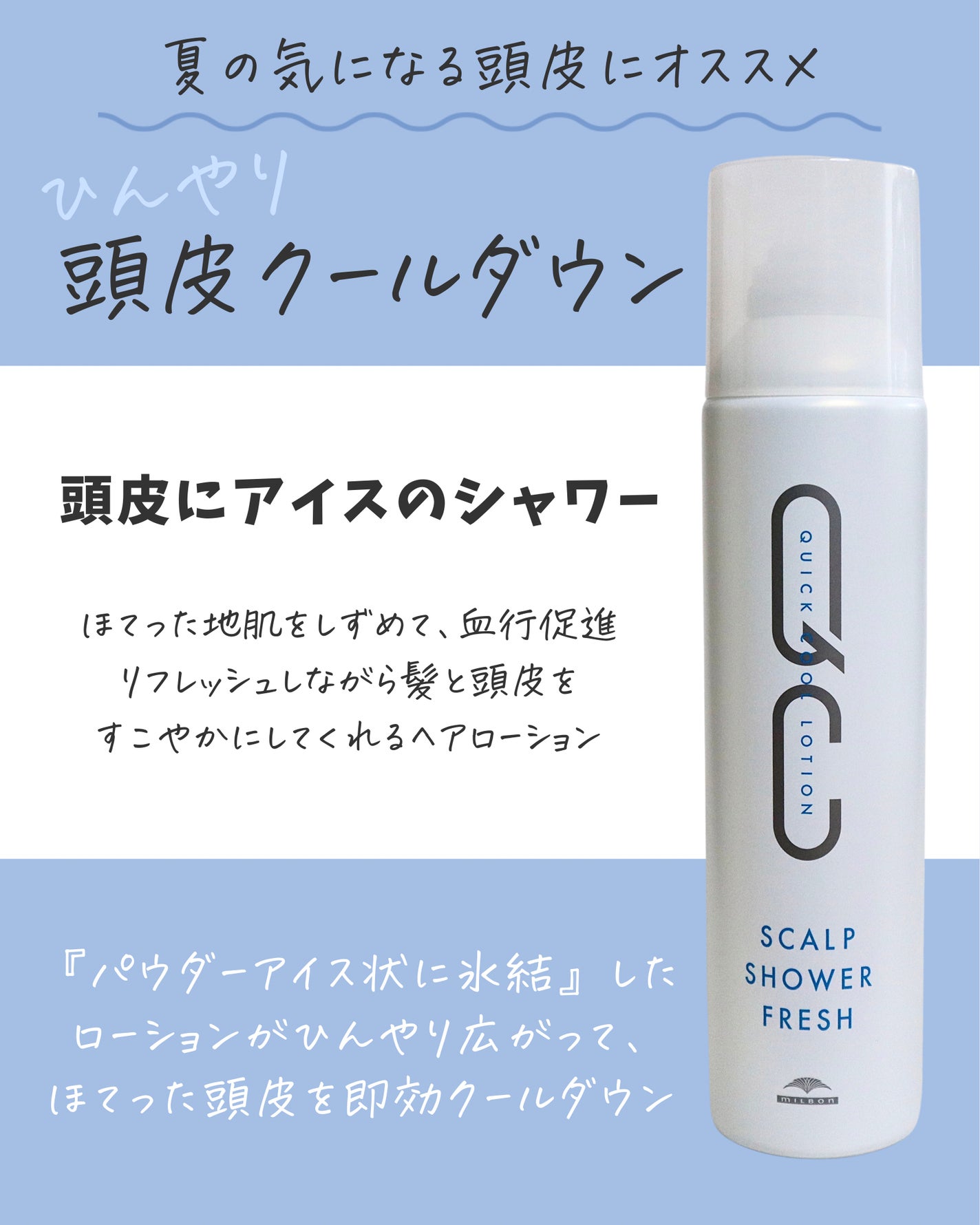 スキャルプシャワー フレッシュ<ヘアローション>/QC/頭皮ローションを使ったクチコミ(2枚目)