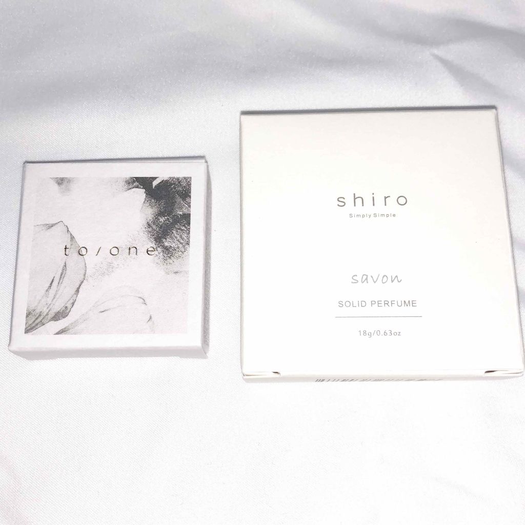 サボン 練り香水/SHIRO/練り香水を使ったクチコミ（1枚目）