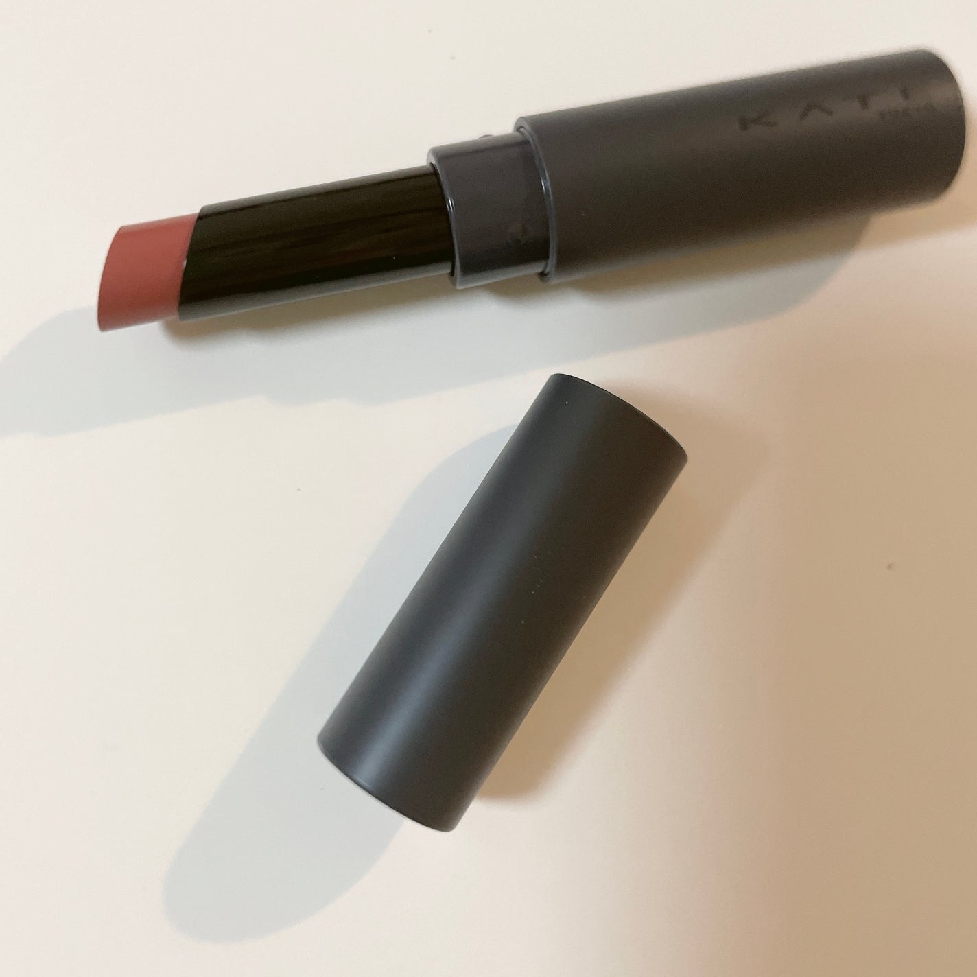 スチームマットヌードリップ/KATE/口紅を使ったクチコミ(2枚目)