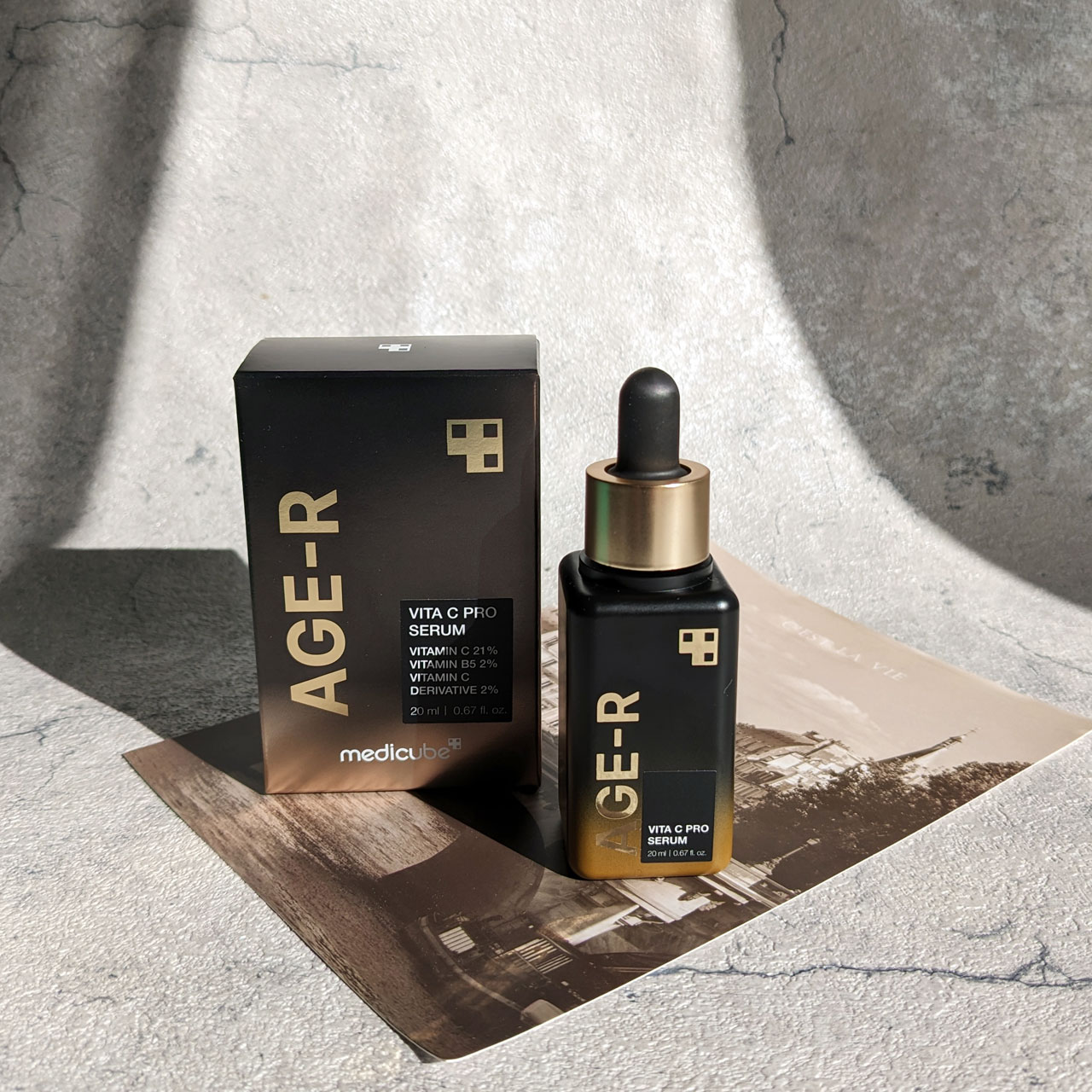 AGE-RビタＣプロアンプル/MEDICUBE/美容液を使ったクチコミ（1枚目）