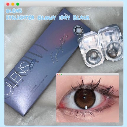 Glowy 1day/OLENS/ワンデー(1DAY)カラコンを使ったクチコミ(2枚目)