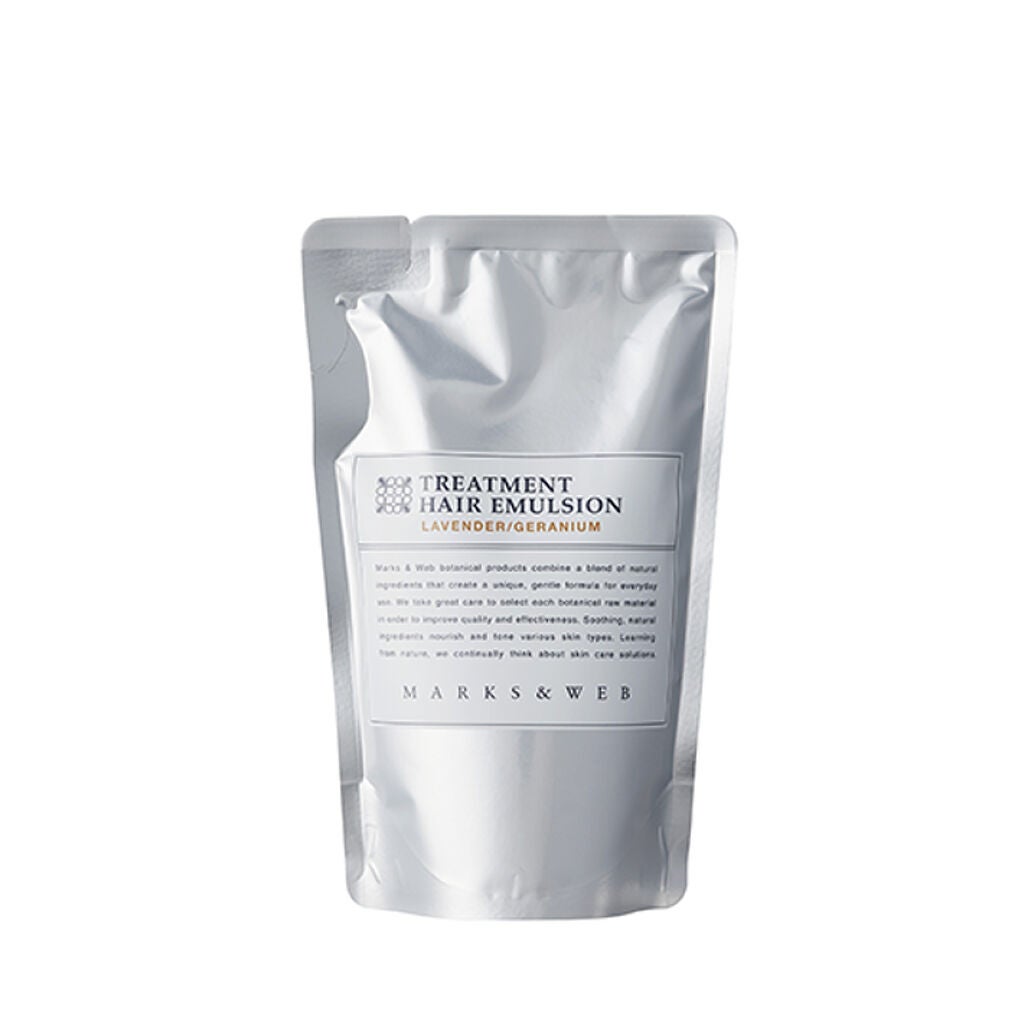 試してみた】トリートメントヘアエマルジョン MARKS&WEBの効果 試してみた】トリートメントヘアエマルジョン MARKS&WEBの効果