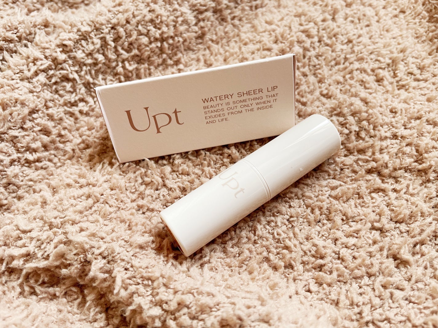 Upt WATERY SHEER LIP /Upt/口紅を使ったクチコミ(3枚目)