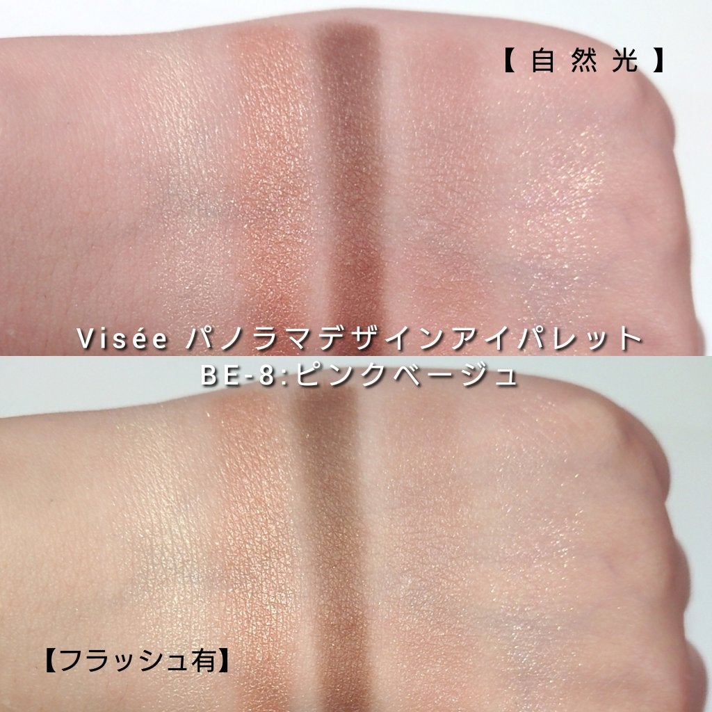 パノラマデザイン アイパレット/Visée/アイシャドウパレットを使ったクチコミ(5枚目)