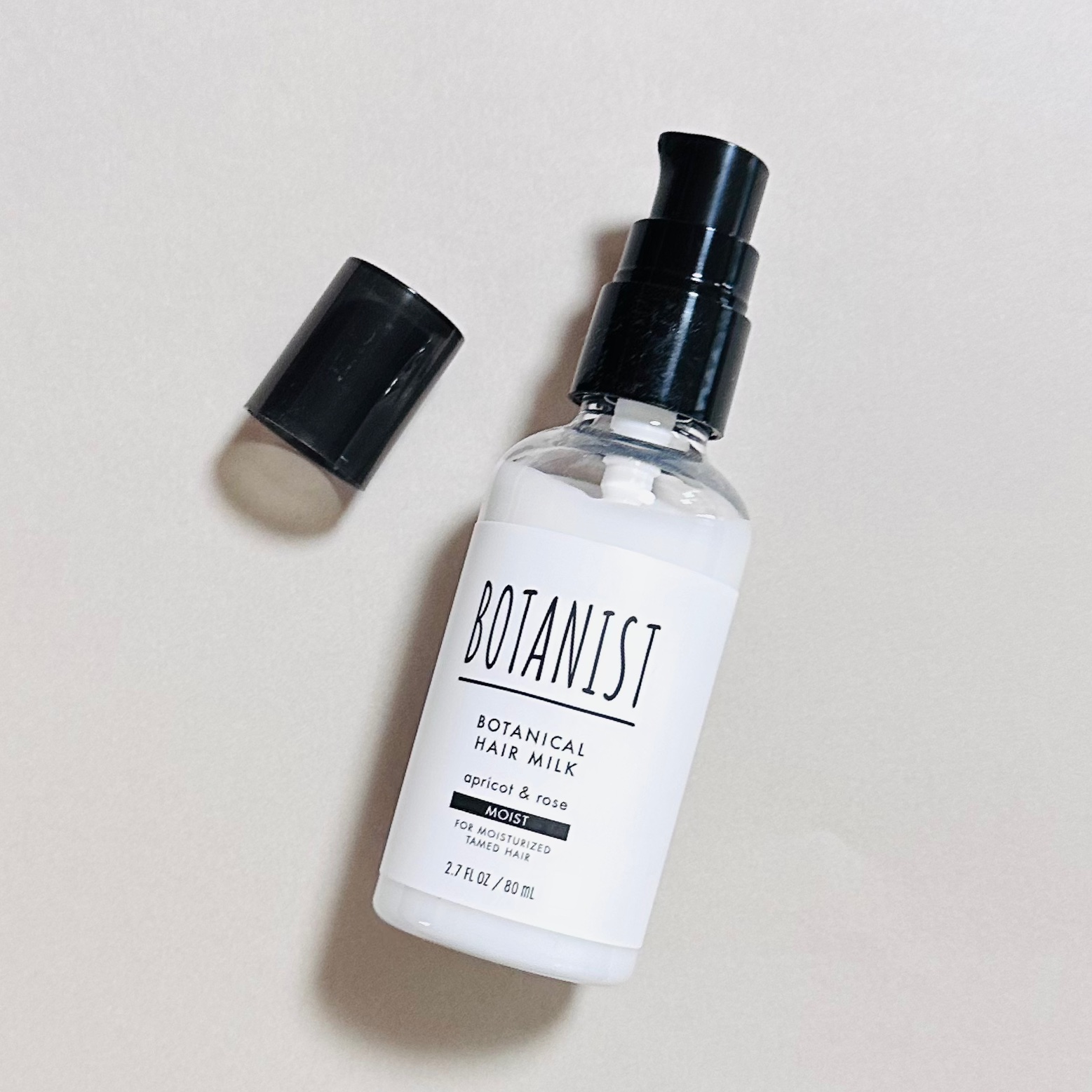ボタニカルヘアミルク（モイスト）/BOTANIST/ヘアミルクを使ったクチコミ（2枚目）